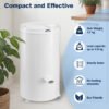 Thomas 2800SD 4.5KG Gravity Drain Spin Dryer - Image 3