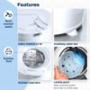 Thomas 2800SD 4.5KG Gravity Drain Spin Dryer - Image 4