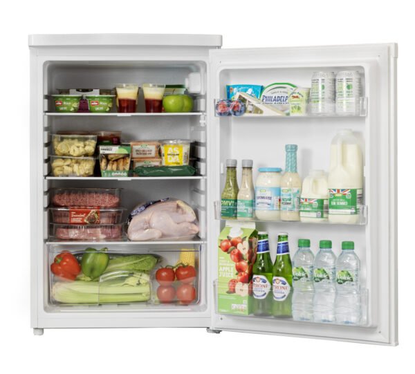 English Electric 55cm Under Counter Larder Fridge, White EEL130H 127 Litres - Image 2